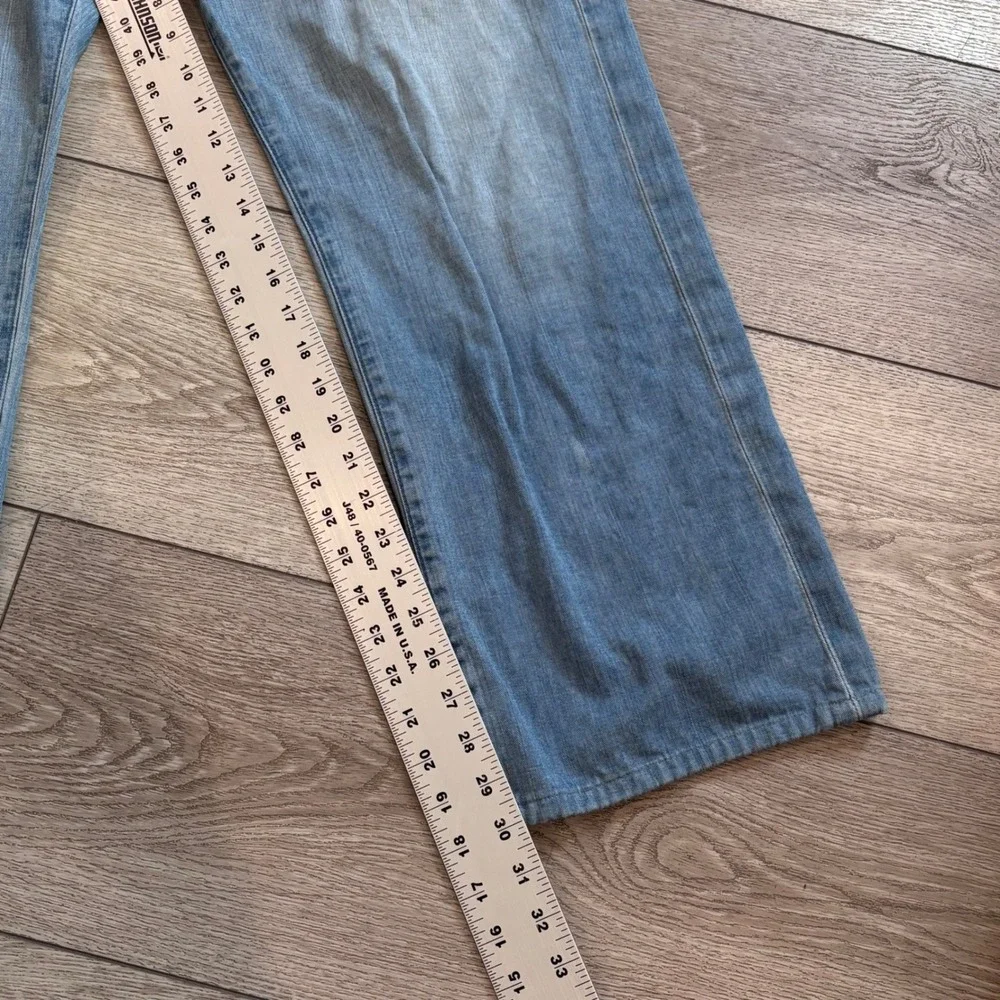 AG Adriano Goldschmied The Hero Jeans Mens 36 Light Wash Relaxed Fit Denim